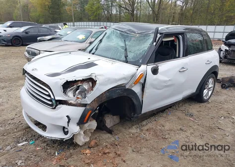 2014 Mini Countryman Cooper z USA, uszkodzony, nr VIN WMWZB3C55EWR42296